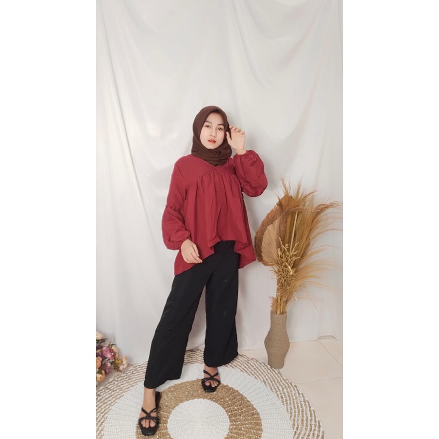 FR Fashion - Dealova Blouse / ALYNA Blouse Wanita / NAVA BLOUSE