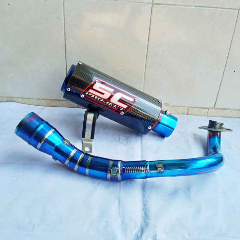 Knalpot Sc project Vario 125 150 Pcx Beat Scoopy Adv 150