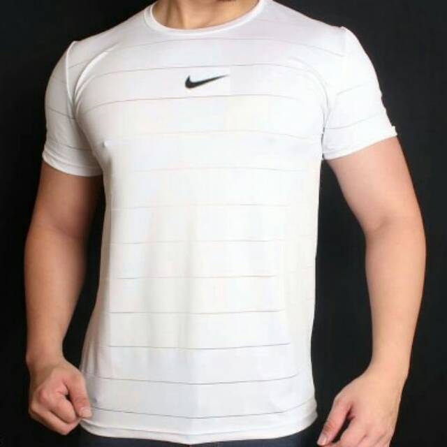 Promo Baju kaos pria sport/gym logo NIKE