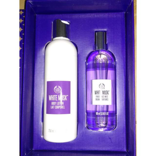 Gift White musk duo / bodymist white musk /lotion white musk