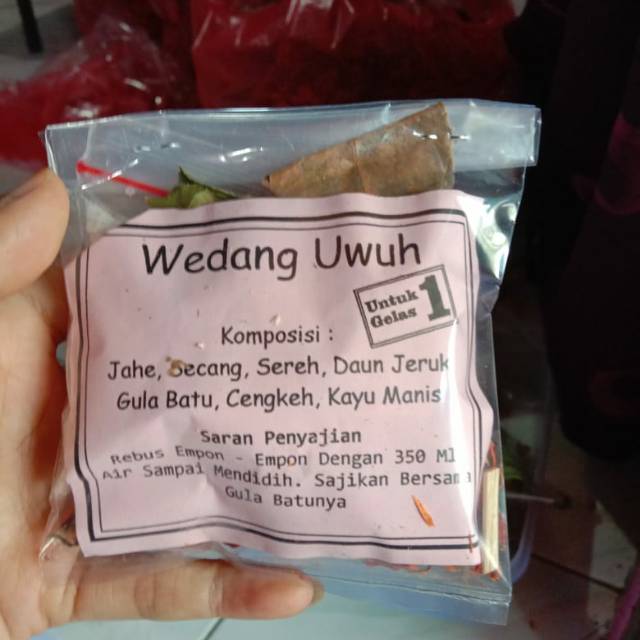 

Wedang uwuh +/- 40gr