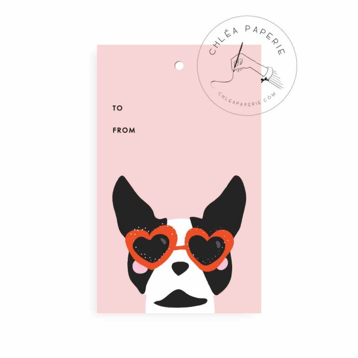 

✨ BISA COD ✨ Gift Tag / Terrier Heart Sunnies