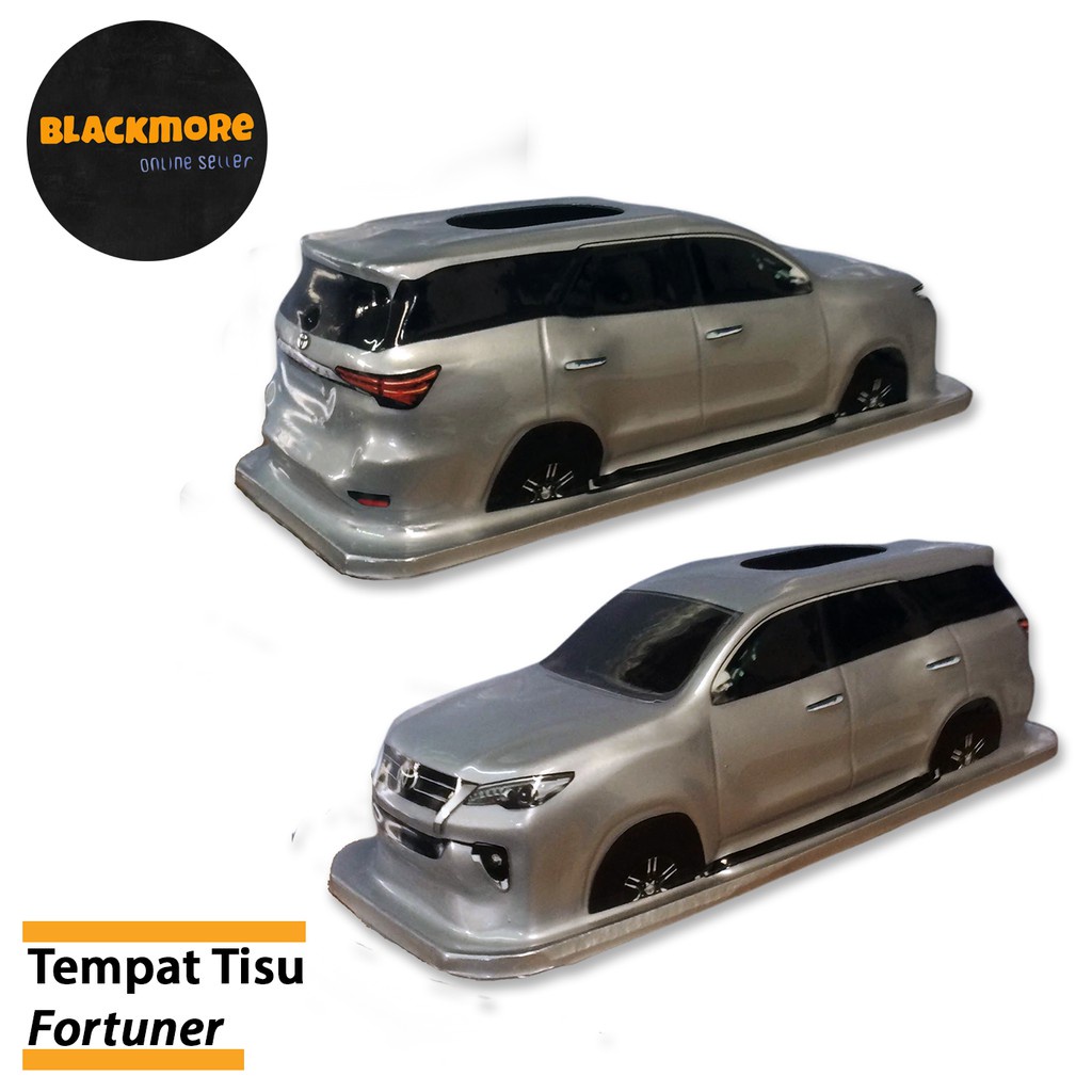 Tempat Tisu - Tissue Box Mobil Miniatur Fortuner