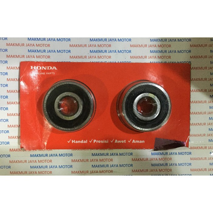 Bearing / Laher / Bantalan Roda 6302RS (isi 2 pcs) (AHM) (Asli Honda)