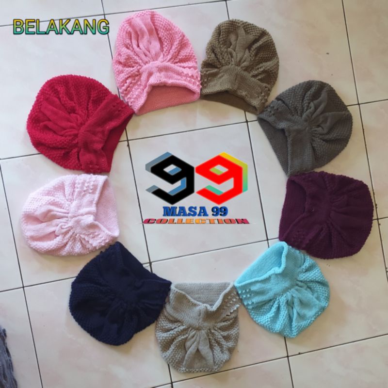 Ciput Rajut NENEK KOROLOK /Ciput Nenek inner bandana korolok