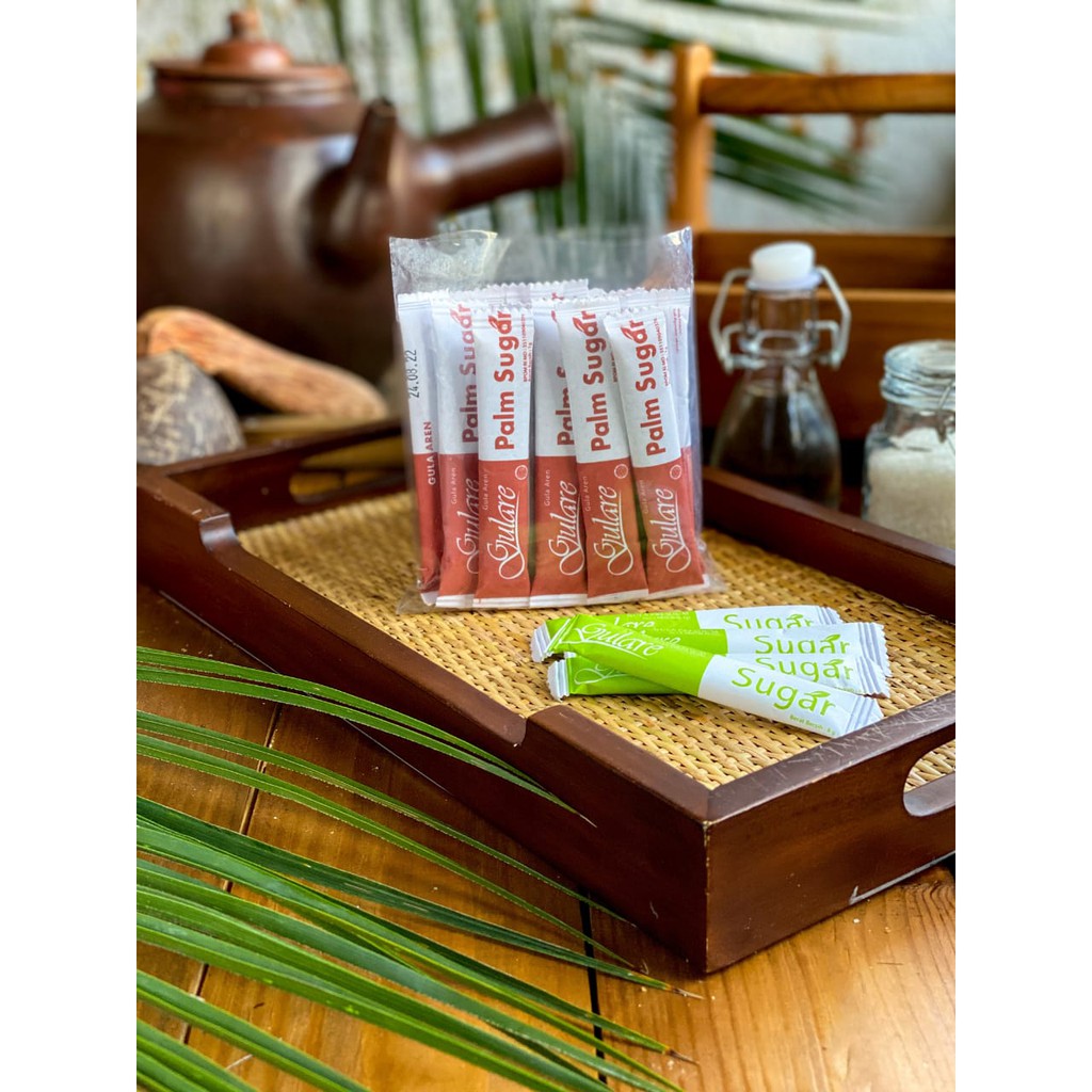 Gula Aren Sachet Stick 7Gram Merk Gulare Isi 225 Stick/ Gula Aren Sachet Stick Murah Meriah