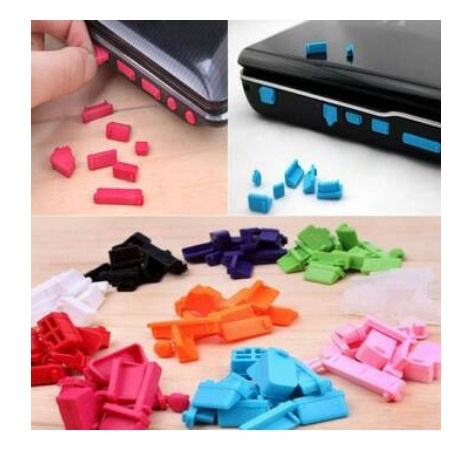 Karet Penutup Tutup Anti Debu Lubang Port Laptop Silicone Notebook Dust Plug