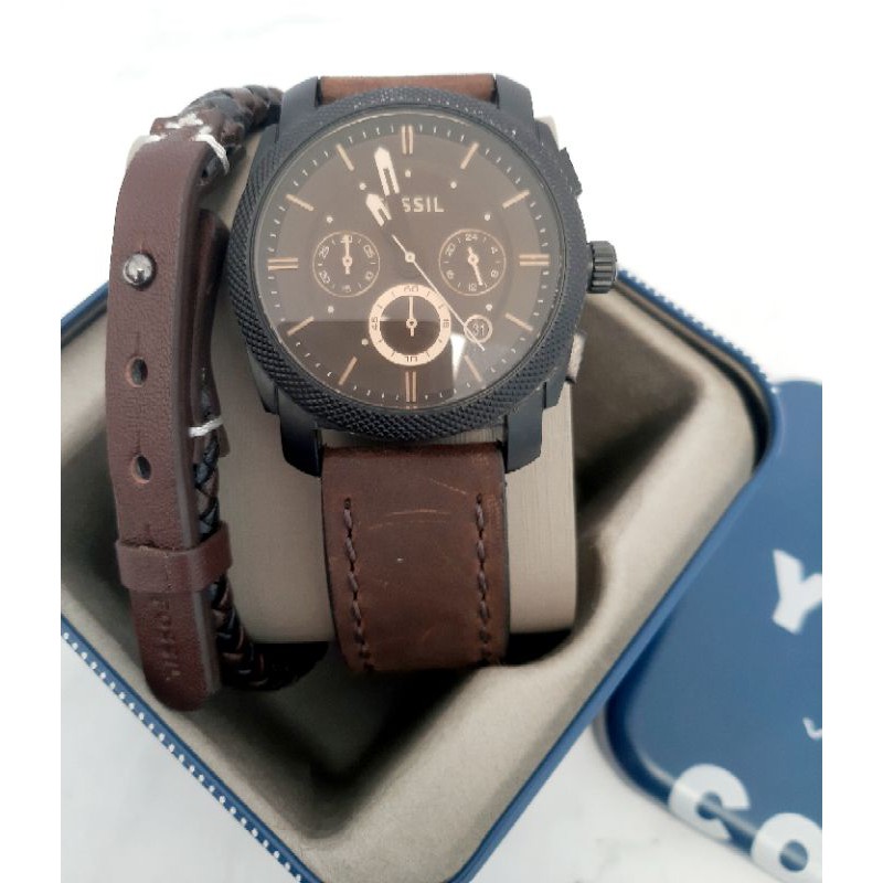 preloved jam tangan fossil pria