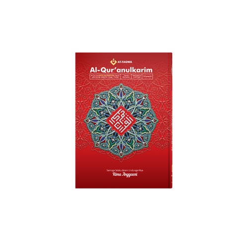 Qur'an Custom Luxury A4 | At-Taqwa | Gratis Tulis Nama