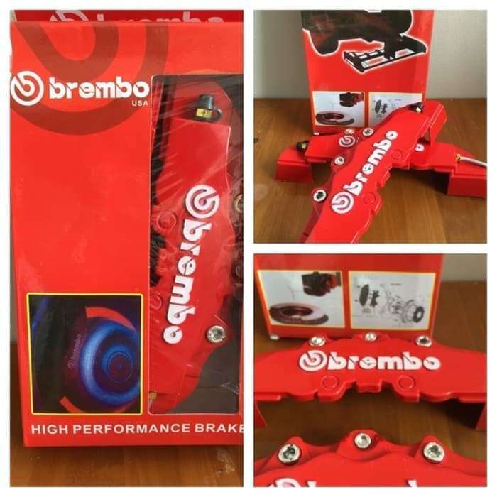 Cover Rem Brembo / Brake Caliper Brembo Carbon Merah