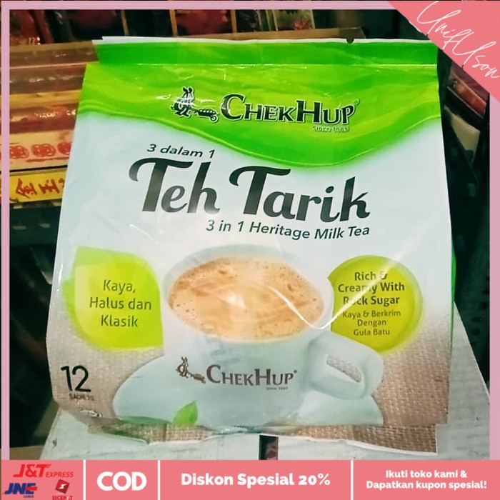 

⭐COD⭐ Chek Hup Teh Tarik 3 in 1