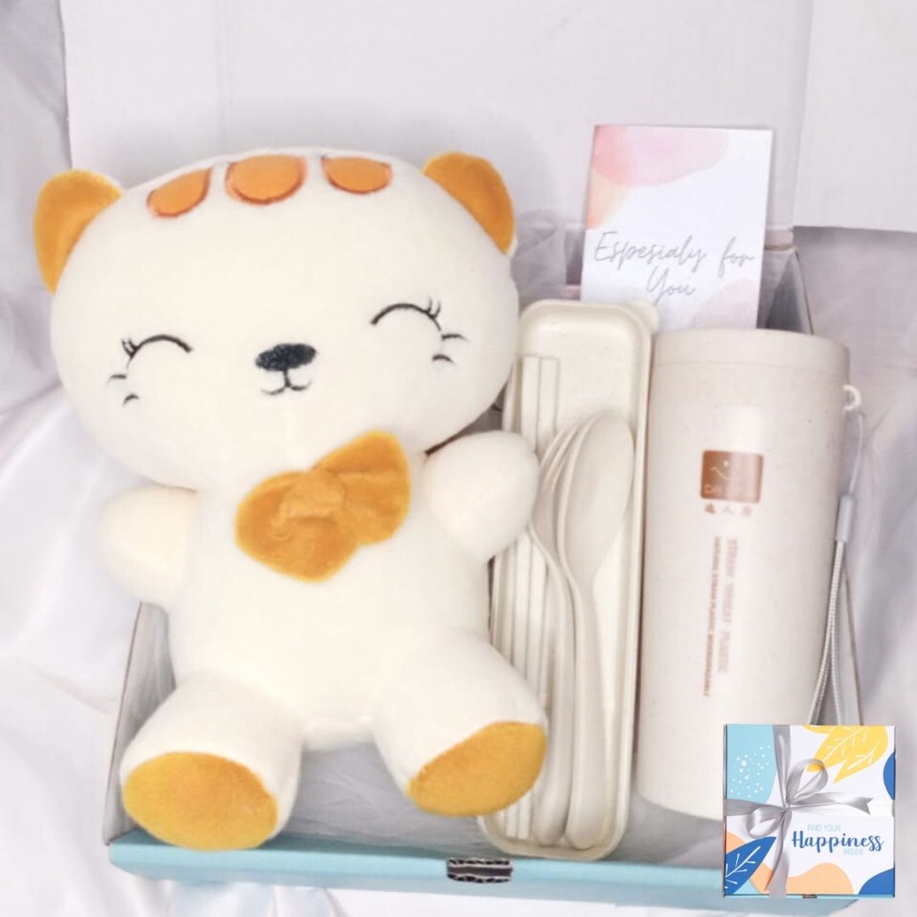 Hadiah Ulang Tahun Boneka Kado Ulang Tahun Cewek Alat Makan Tumbler