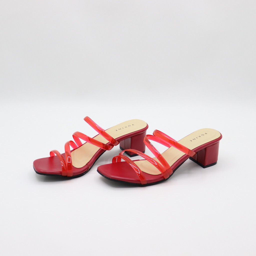 sbm_store - Sandal Wanita Marsha Heels Platform Upper Jelly HW-29