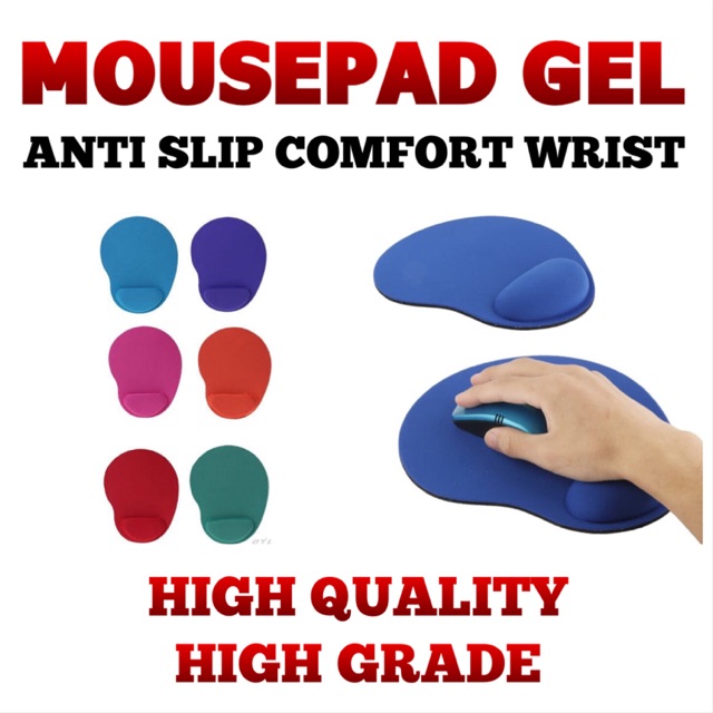 Mousepad GEL ANTI SLIP Comfort Wrist ( Mouse Pad )