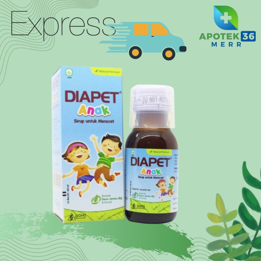 DIAPET SIRUP ANAK OBAT DIARE 60ML