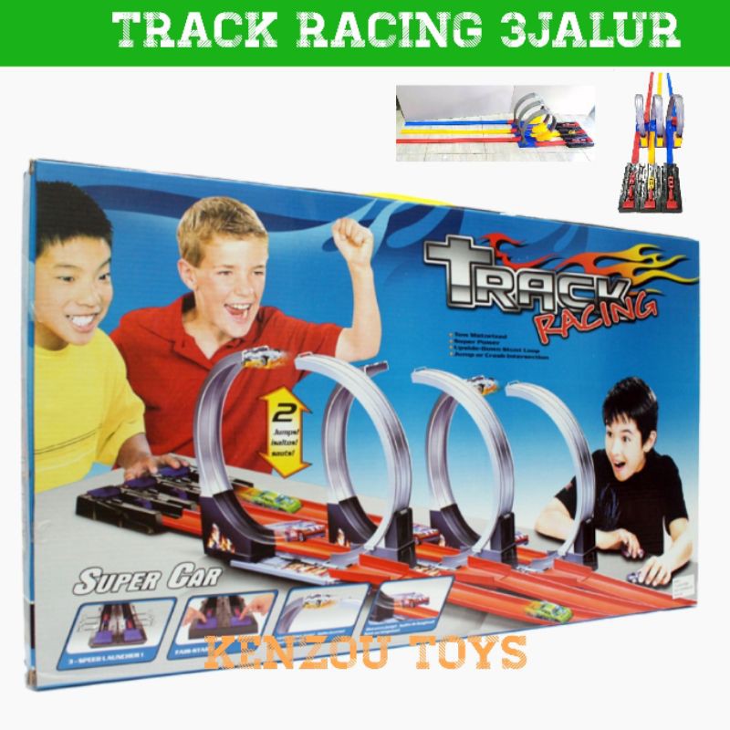 track racing 3jalur