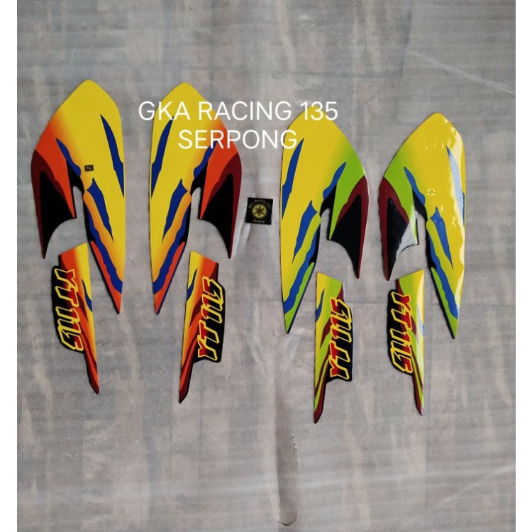 lis striping sticker tangki yamaha yt 115