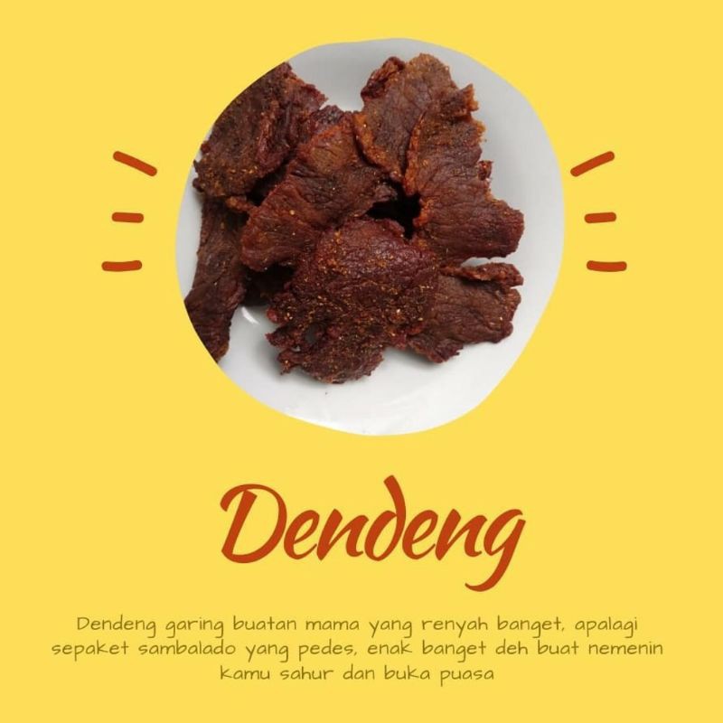 

dendeng sapi balado 500g