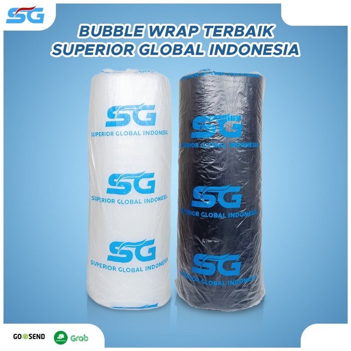 

1 Plastik Bungkus Kemasan Bubble Wrap 1 Roll Hitam 120 cm x 50 m 120x50 - Hitam