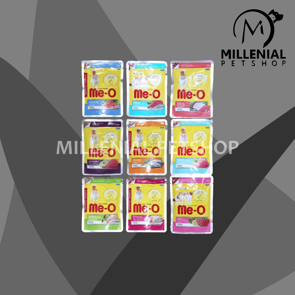 MEO POUCH OTAK - OTAK WITH WHITE FISH &amp; CRAB STICK 80GR