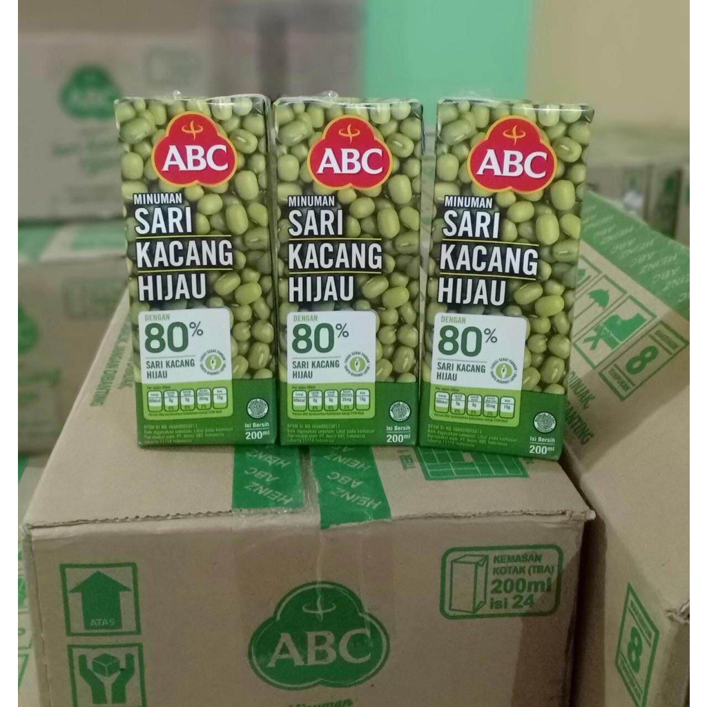 ABC Minuman Sari Kacang Hijau 250 ml - Tinggi Gizi dan serat pangan