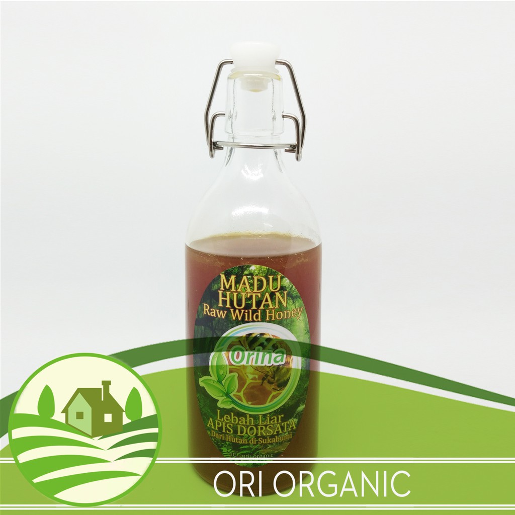

ORINA - MADU HUTAN / RAW WILD HONEY ( LEBAH APIS DORSATA ) 900GR