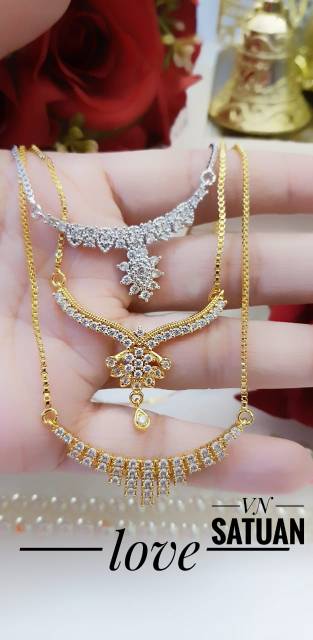 Xuping kalung lapis emas 24k 2318d