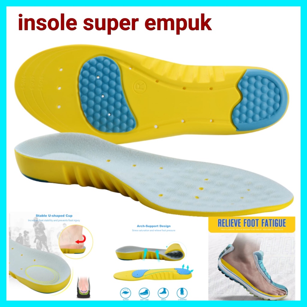 BEST QUALITY INNSOLE SEPATU PRIA DAN WANITA INSOLE MEMORI FOAM SUPER EMPUK INSOLE SEPATU SNEAKERS SOL SEPATU ALAS SEPATU PRIA DAN WANITA INSOLE PREMIUM SOL SEPATU OLAHRAGA