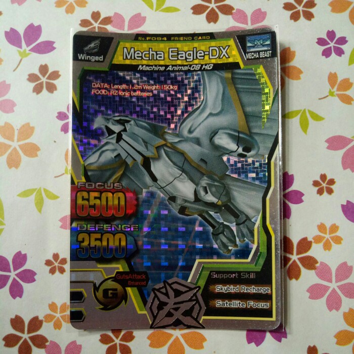 strong animal kaiser silver friend mecha eagle dx s2