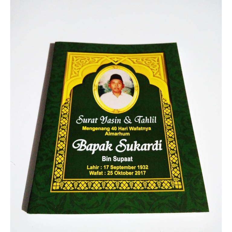 BUKU YASIN DAN TAHLIL