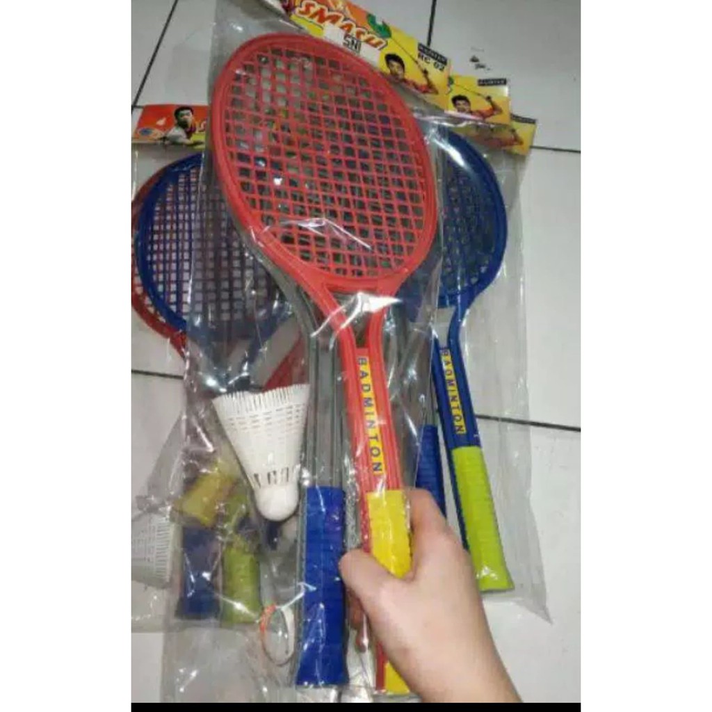Badminton plastik anak raket plastik