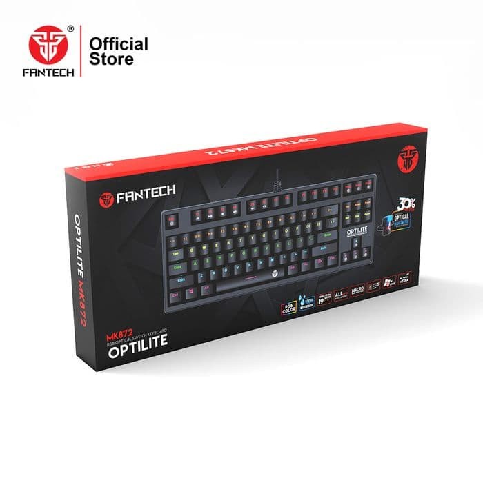 Fantech MK872 Optilite RGB Mechanical Optical Switch Keyboard Gaming