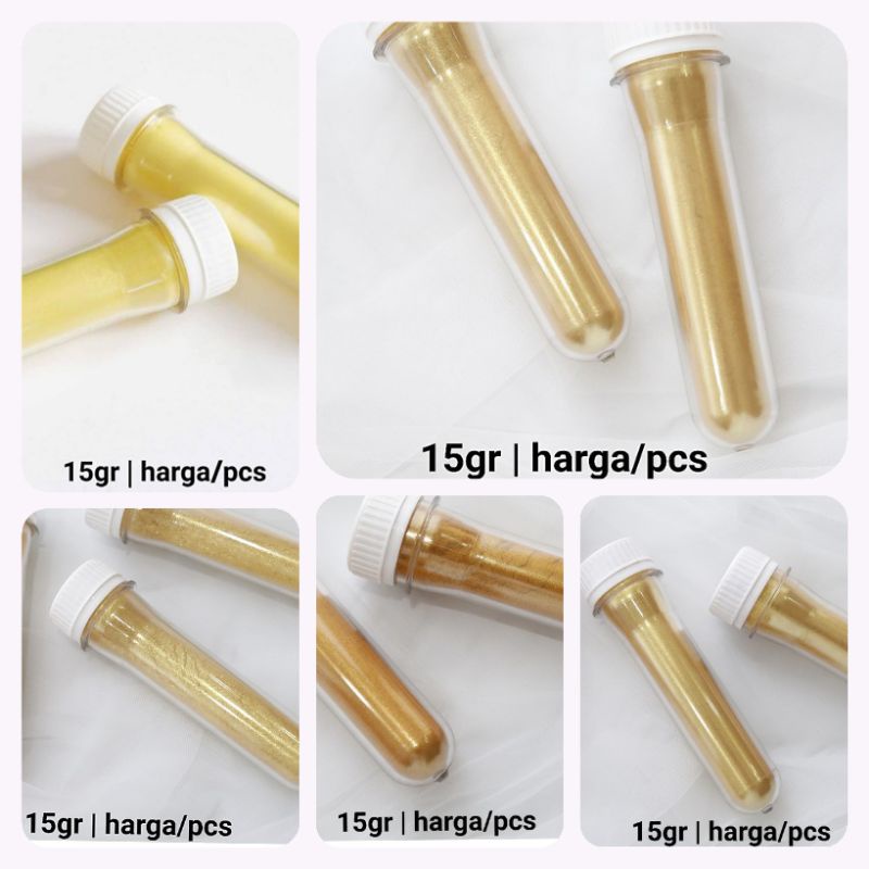 

LUSTER DUST GLITTER Kue dan Cake GOLD