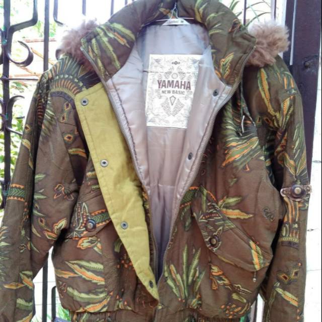 Jaket Bomber Yamaha Apache Army