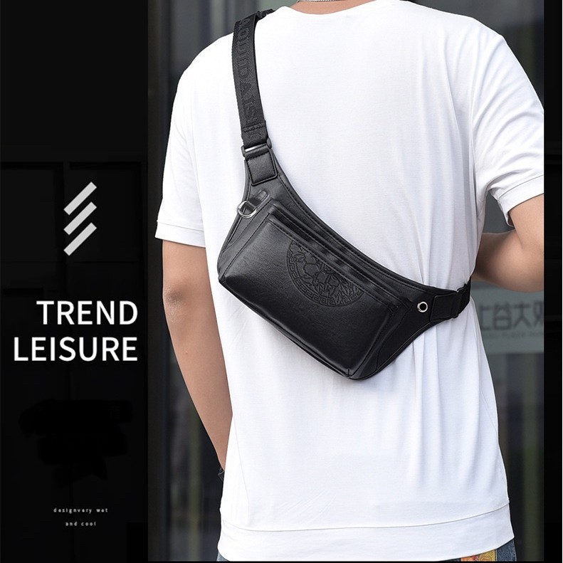 Tas Selempang Pria Slingbag Slempang Tas Pria Kulit 2010-2
