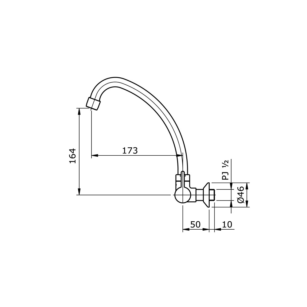 Kitchen faucet kran dapur Toto TX609K