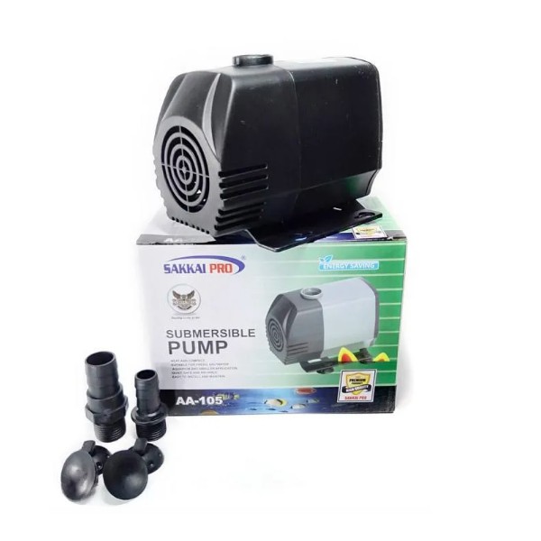 Sakkai Pro AA 105 Pompa Air Celup Aquarium Akuarium Kolam Ikan AA105