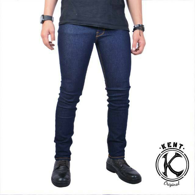 CELANA JEANS PRIA JUMBO - JEANS BIG SIZE SLIM FIT DISTRO KENT ORIGINAL