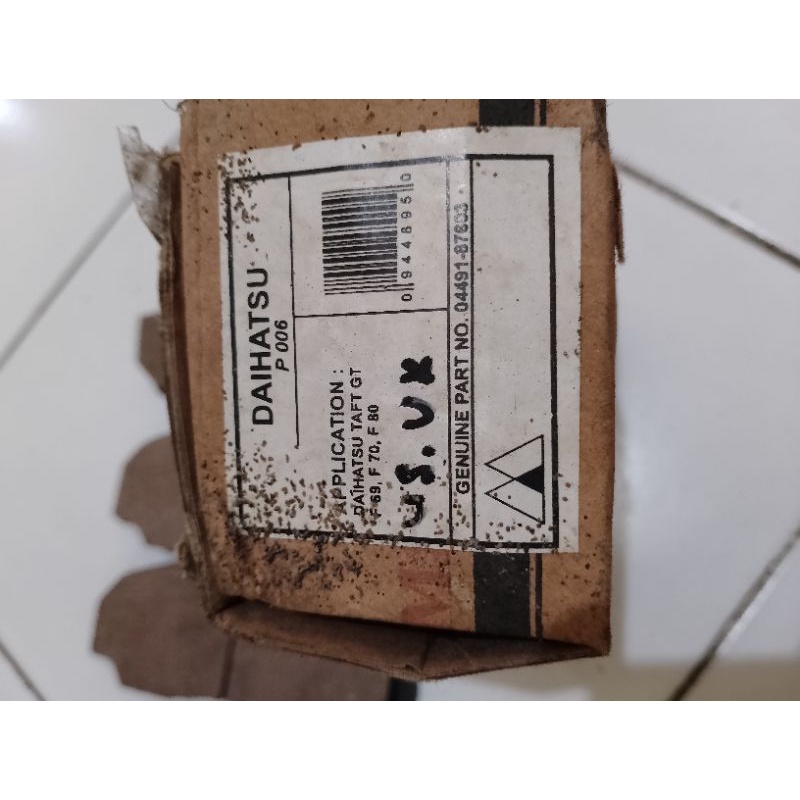 Brake pad Daihatsu Taft GT F69, F70, F80