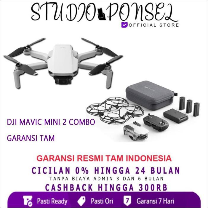 DJI MAVIC MINI 2 FLY MORE COMBO GARANSI RESMI TAM / BASIC (NOT AIR) - BASIC