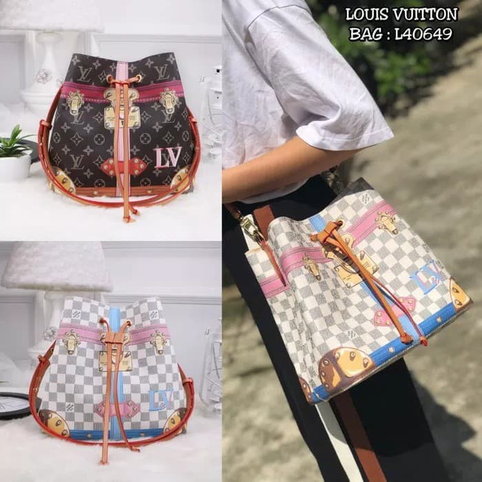 Tas Wanita LOUIS VUITTON NEO NOE LEATHER BAG L40649