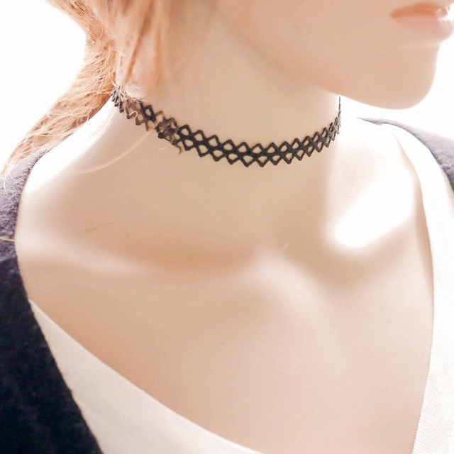 Kalung Choker Wanita Korea (Design Korea) - ZigZag