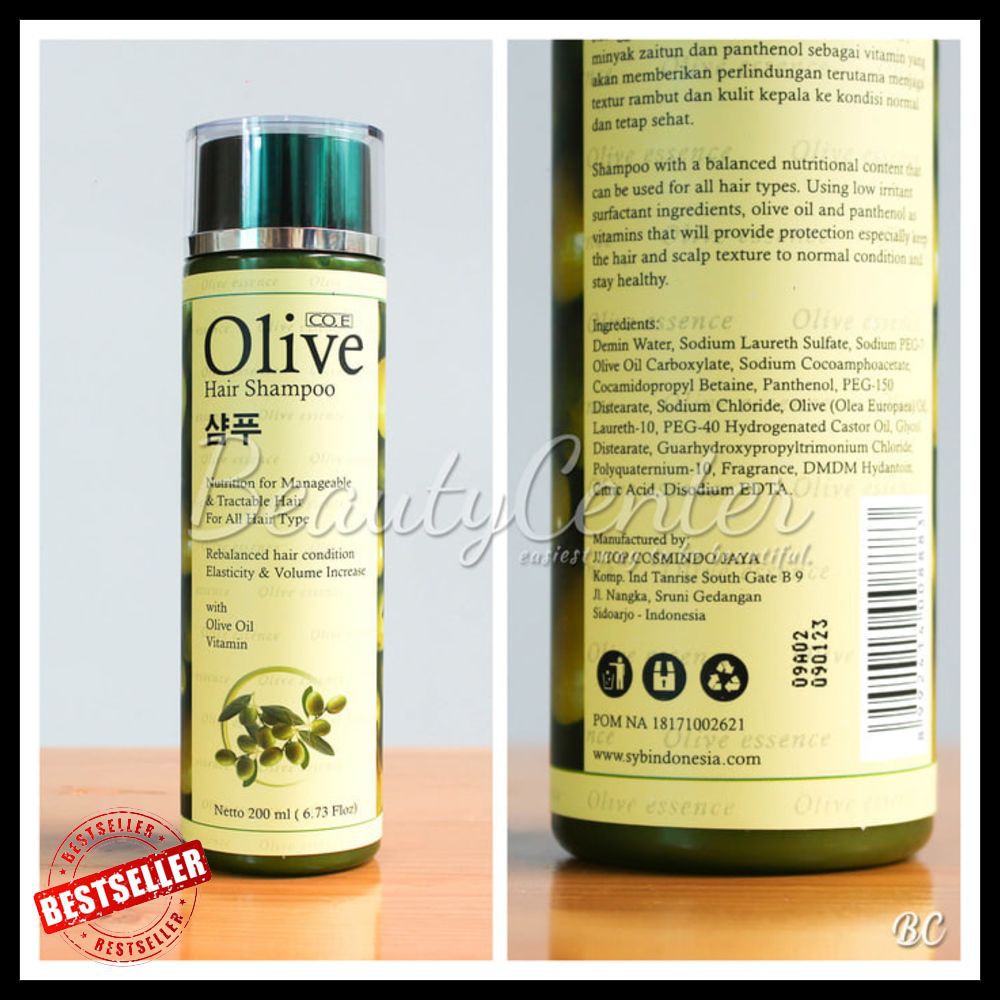 SYB Shampoo Olive / Olive Hair Shampoo BPOM