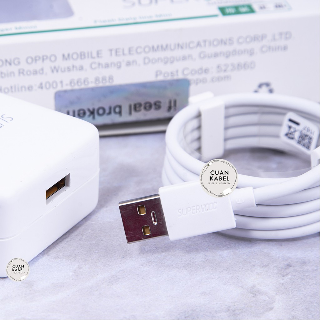 CHARGER OPPO SUPER VOOC TYPE C - OPPO SUPER VOOC TYPE C CHARGER