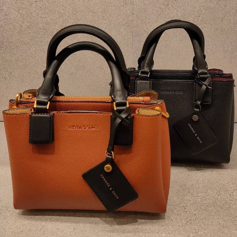 

C Top Handle Structured Bag