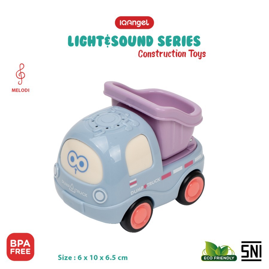 IQANGEL Light &amp; Sound Construction Toys Kode IQ MS 1029