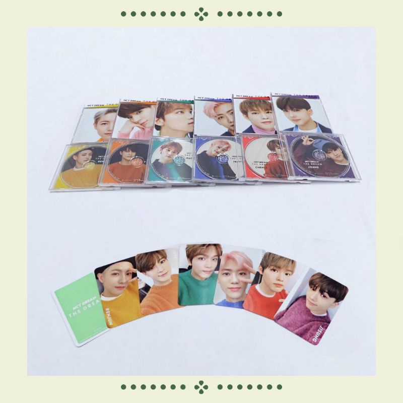 [PO: BACA DESCRIPTION] NCT Dream : The Dream Japan Album Cover Chenle, Jeno, Renjun, Jisung, Haechan