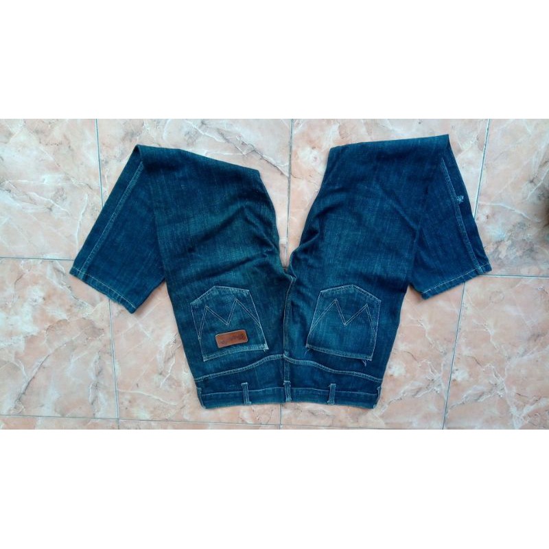celana wrangler second original