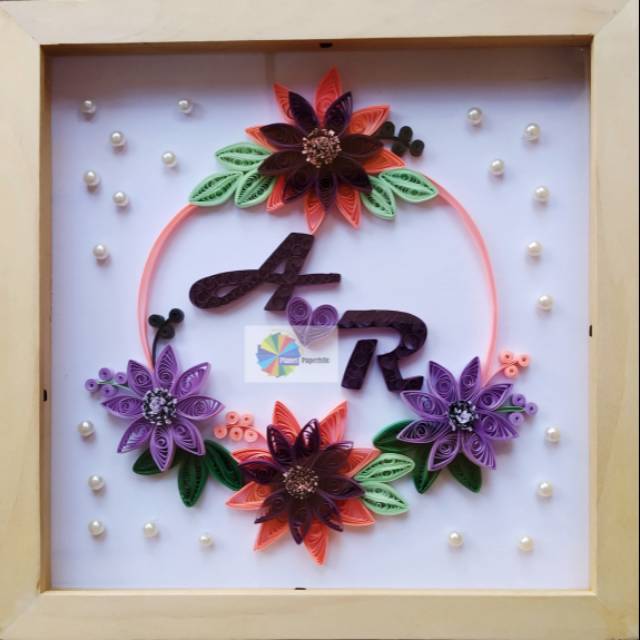 

Flower crown Quilling / Kode:FCQ02 #paperquilling #kadonikah #kadomurah #kadounik