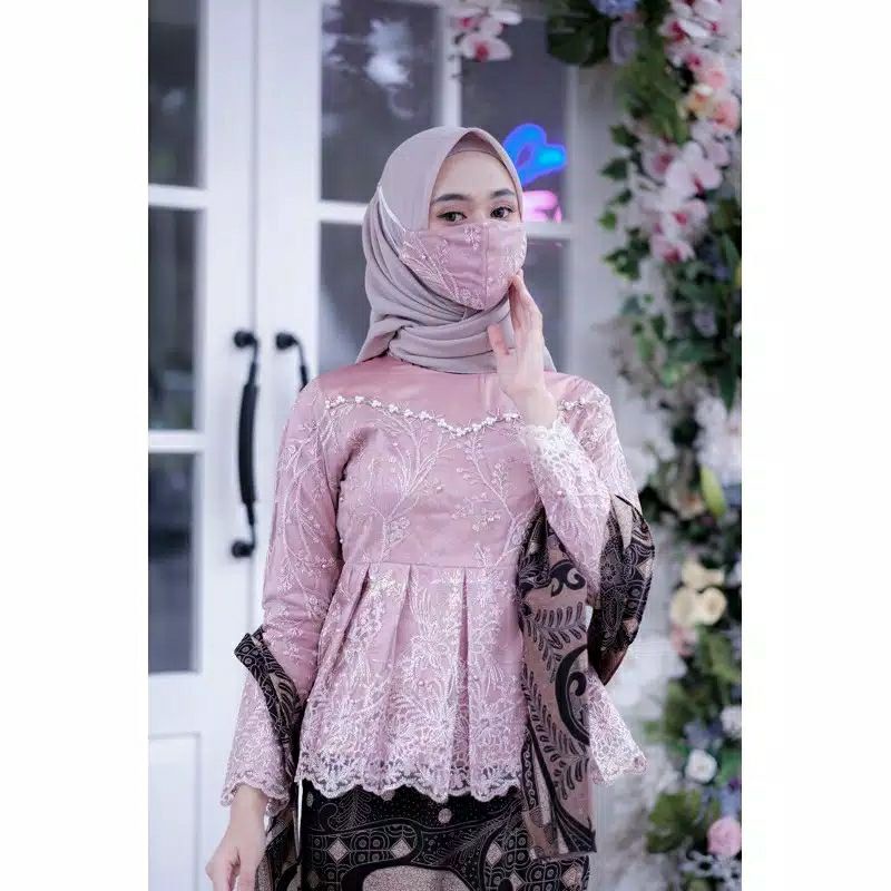 Maura Couple - Sania Ruffle Batik Couple ori Ndoro jowi DNT Garansi Termurah Shopee -